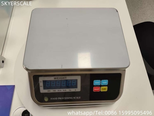 Peso electrónico IP68 de la serie D6 de 15 kg de diseño impermeable a la humedad