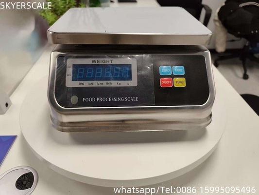 Peso electrónico IP68 de la serie D6 de 15 kg de diseño impermeable a la humedad