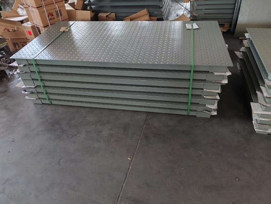 Plataforma de acero suave de 0,8mx1,2m Pesada pesada de 3 toneladas Balanza de suelo industrial