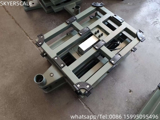 Escala de banco digital de celdas de carga de aluminio industrial 300x400mm 60kg para pesaje preciso