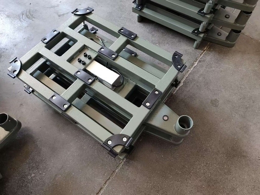 Escala de banco digital de celdas de carga de aluminio industrial 300x400mm 60kg para pesaje preciso