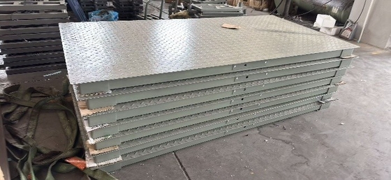 Balanzas de peso de plataforma 0.8x1.2m 2000kg con indicador de peso XK3190 A23P con impresora a granel