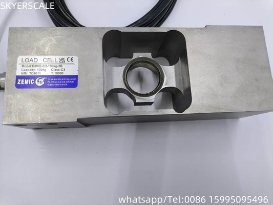 BM6G 100 kg ~ 500 kg célula de carga ZEMIC sensor de punto único OIML NETP transductor de fuerza para balanza electrónica de banco de pesas