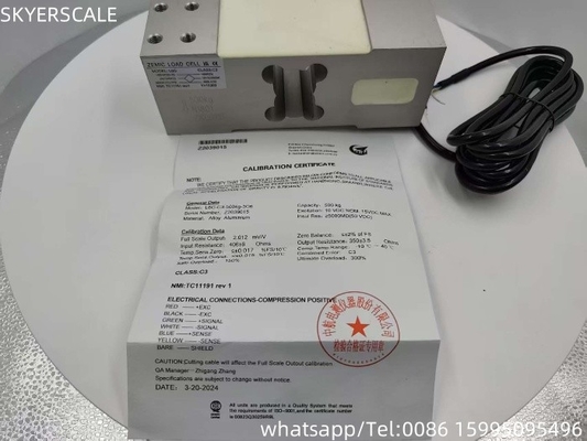 Zemic L6G Sensor de pesaje de 500 kg Escala electrónica Escala de embalaje