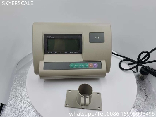 XK3190-A12 Indicadores de pesaje pantalla LCD electrónica de peso r para la escala de plataforma y la escala de piso