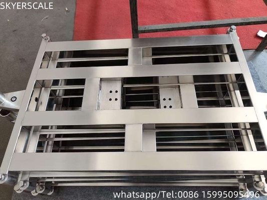 600kg de alta precisión de agua de banco de peso escala de acero inoxidable con indicador LED