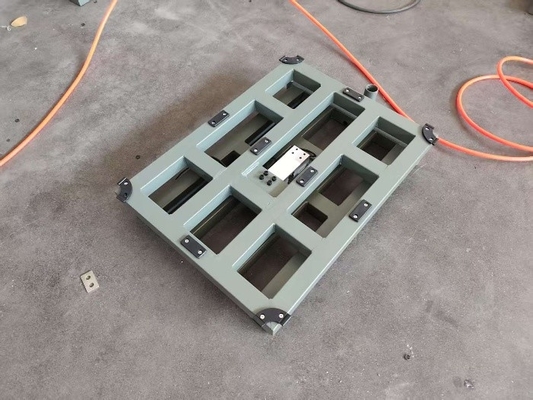 Acero digital de carbono 50x50xm 500kg Escala de plataforma Escala de banco con indicador de pesaje A12E