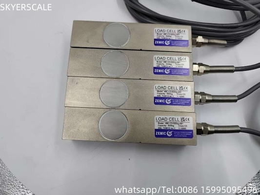 Zemic H8C 500 kg Sensores de fuerza de células de carga para balanzas de pisos