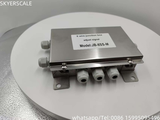 Escala de camión JB-8 8 caja de unión de acero inoxidable de alambre para el puente de pesaje