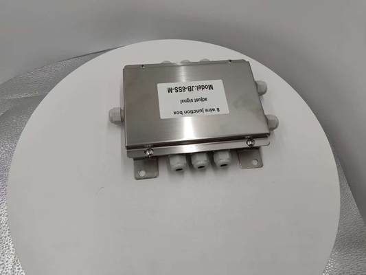 Acero inoxidable 8 línea ajustar la señal de la caja de suma conectar 8pcs de carga de la célula para la balanza del camión