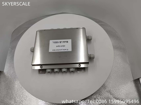 Accesorios para camiones de escala IP66 Inoxidable Acero inoxidable 10 cables caja de unión