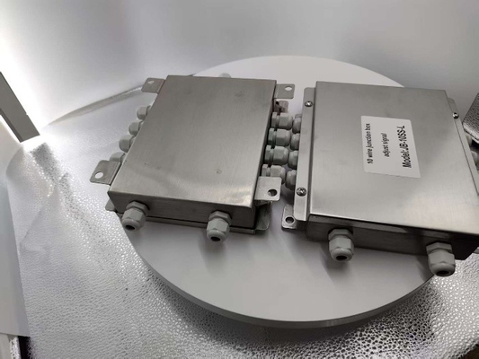Clasificación de impermeabilidad IP67 de acero inoxidable de unión caja 10 alambre para el puente de pesaje