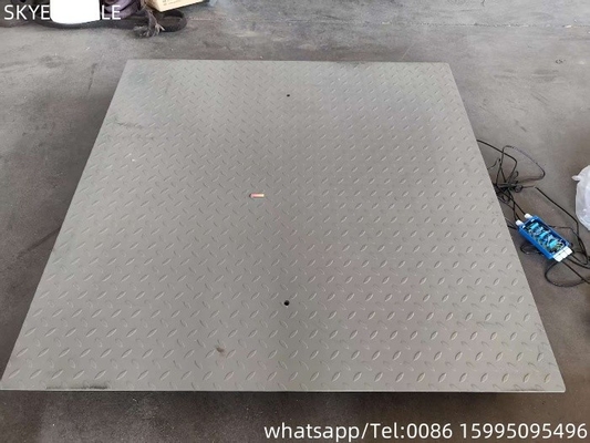 1.2x2m 3t Digital Industrial Plataforma de Acero al Carbono Balanzas de piso