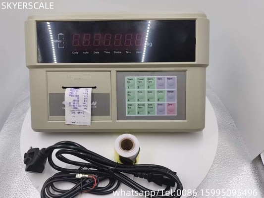 Indicador de peso XK390 A9P para balanza de pesaje con voltaje de 220V