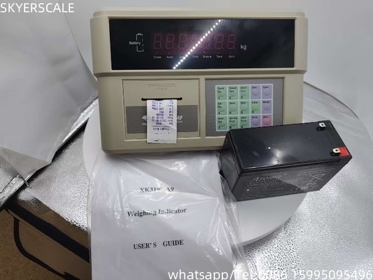 Yaohua A9P instrumento de pesaje de puente con indicador de balanza de imprenta