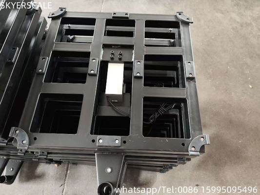 Escala de banco de 600x600mm y 800kg para plataformas electrónicas industriales