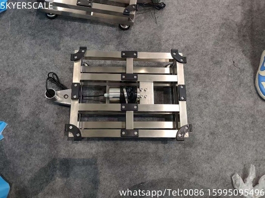 Fábrica 304 de acero inoxidable completo 400x500mm 300kg Inodoro IP67 Escala de plataforma