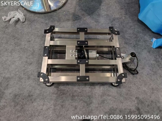 Fábrica 304 de acero inoxidable completo 400x500mm 300kg Inodoro IP67 Escala de plataforma