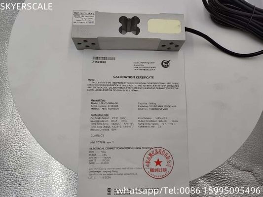 Sensor de pesaje de células de carga de clase C3 para transductor de escala de 300 kg