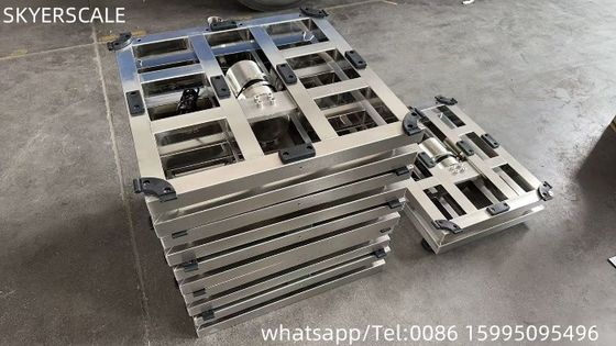 304 acero inoxidable de alta precisión 450 * 600mm Rango 300KG Escala de peso electrónica