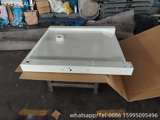 Profil bajo digital electrónico de 3 toneladas con rueda de silla de suelo de trabajo pesado