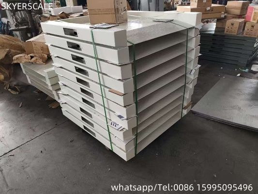 Profil bajo digital electrónico de 3 toneladas con rueda de silla de suelo de trabajo pesado
