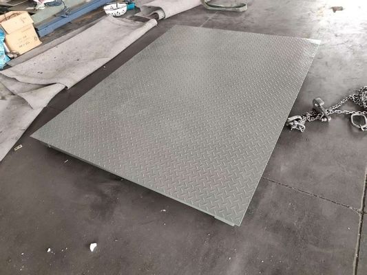 Escala de pesaje de plataformas electrónicas para pisos Escala de plataformas digitales de acero al carbono 5t 10t AC/DC 110v/220v