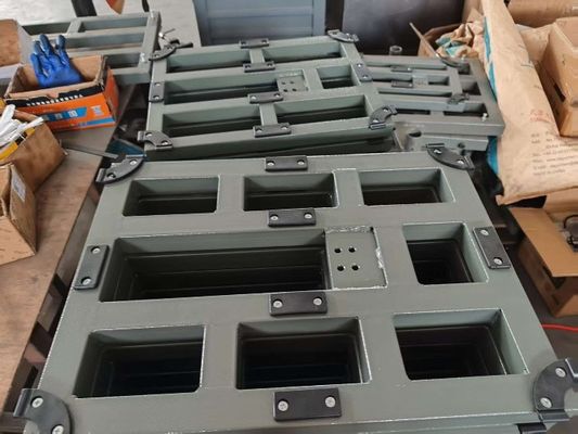 500x600 mm 300kg Plataforma de acero de cartón Balanza de pesas industriales Balanzas de banco de pesas con KELI UDA o célula de carga L6G zemic