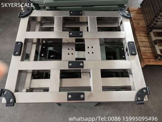 600x700mm 600kg Banco electrónico Plataforma digital Escala de acero inoxidable Impermeable