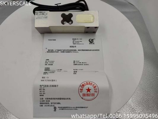 ZEMC Celda de carga L6E3 de aleación de aluminio Balanzas eléctricas de pesaje Sensor de punto único Sensor de presión C3 Sensor de pesaje 300kg