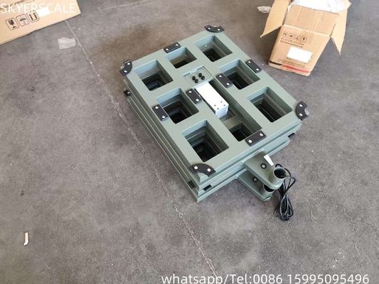 500x600mm 300kg Banco digital electrónico Escala de plataforma industrial para pesas pesadas