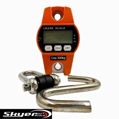 Escala de grúa digital de 300 kg con pantalla LCD LED