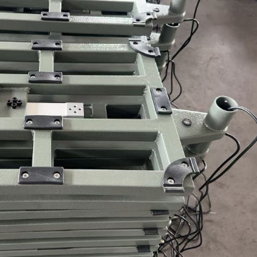 60*80 Digital Electrónica 300kg Banco de acero al carbono Plataforma postal Escala 100kg 150kg 300kg 500kg