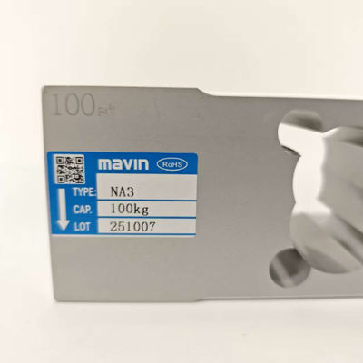 Sensor de pesaje MAVIN original auténtico de Taiwán NA3 100kg Célula de carga para báscula de banco