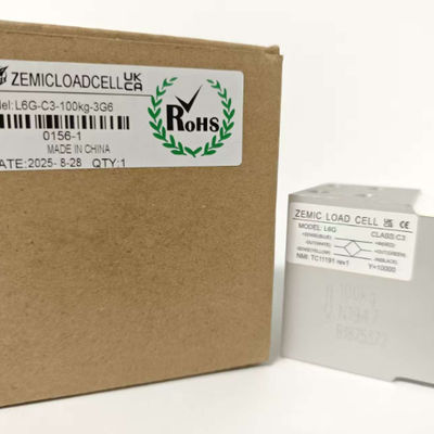 Célula de carga Zemic 100kg Sensor de peso L6G Clase C3