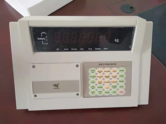 De la sincronización del poder indicador del peso de Digitaces apagado para la escala del camión