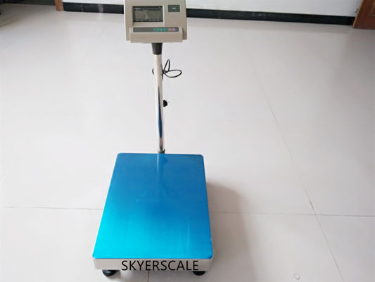 balanzas del acero suave de 500kg 300kg del banco electrónico de la plataforma