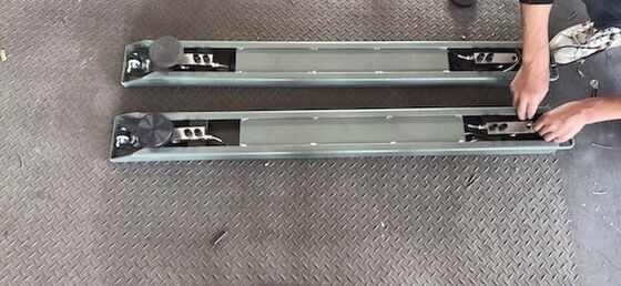 3t/0.5kg Robust Floor Weighing bars grey color with Shock Absorbing Rubber Mounts