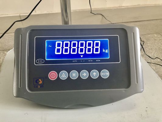 6 - Indicador de pesaje electrónico de la exhibición del LCD del dígito