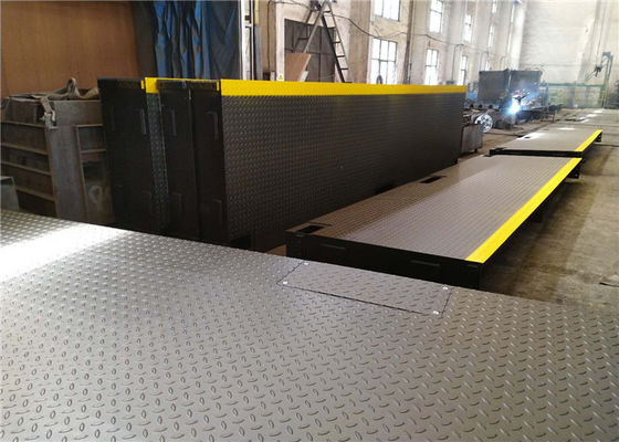 El acero los 3×24m de Digitaces Q235 camión de 200 toneladas pesa escalas