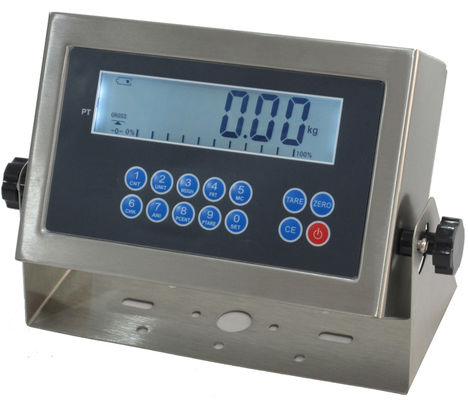 Indicador a prueba de agua de la carga de Digitaces del entramado de acero inoxidable