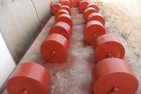 Arrabio que pesa las piezas de la escala de 20kg 25kg 50kg 200kg 500kg 1000kg para las escalas del piso de la plataforma