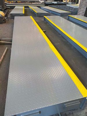 Escala china de la fabricación 3x16m-60 Ton Truck Scale Weight Bridge del puente basculante para pesar el camión