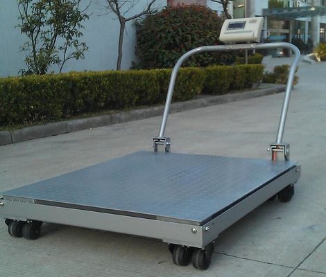 De la plataforma 3T del piso de la escala resbalón electrónico de acero inoxidable movible no