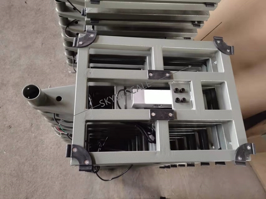 escala de plataforma electrónica del TCS 800kg, balanzas del piso del banco