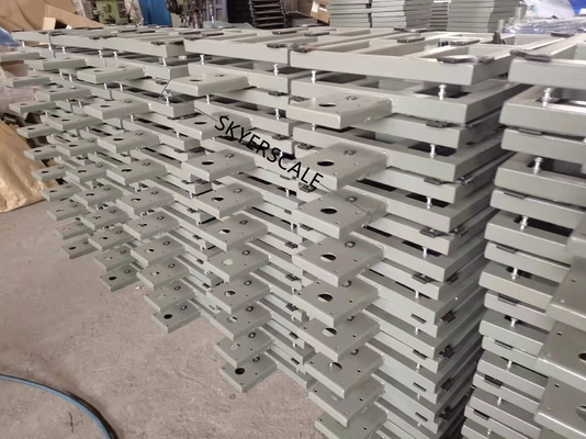 escala de plataforma electrónica del TCS 800kg, balanzas del piso del banco
