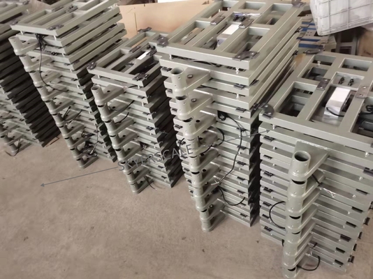 escala de plataforma electrónica del TCS 800kg, balanzas del piso del banco