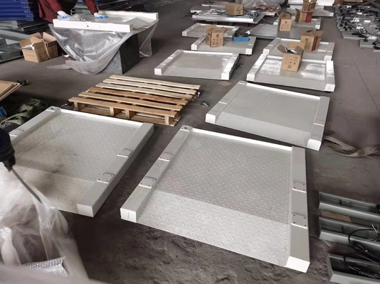 El cuadrado formó la escala electrónica industrial resistente 1000kg de Digitaces