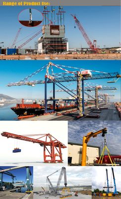 Célula de carga de vínculo de la tensión del acero de aleación, 5t 10t 50t 100t 500t Crane Load Cell For Weighing